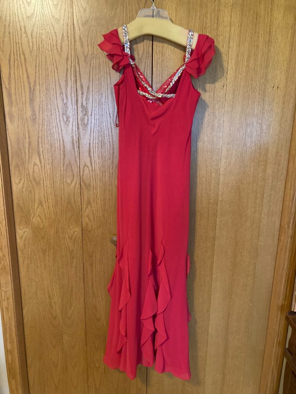 Red Prom Dress - Picture 3 of 8